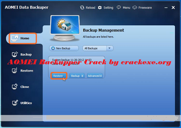AOMEI Backupper 6.7.0 Crack With License Code 2022 Free Download
