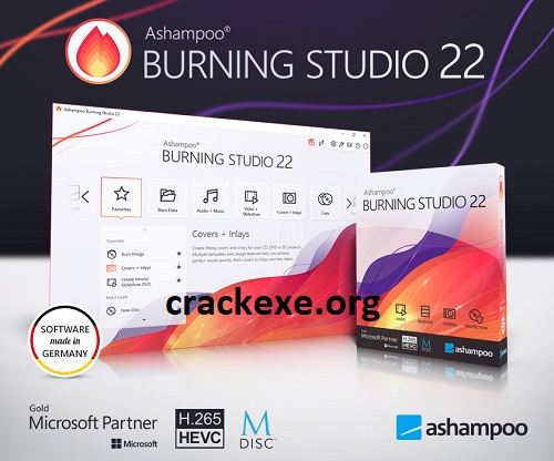 Ashampoo Burning Studio 22.0.7 Crack + Activation Key [2021]