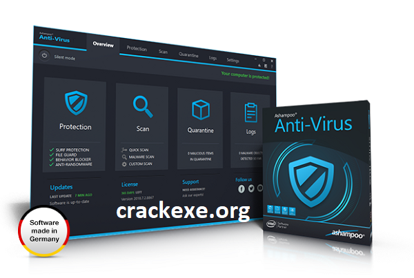 Ashampoo Anti-Virus 2020.10.0 Crack + Keygen 2021 Free [Latest]