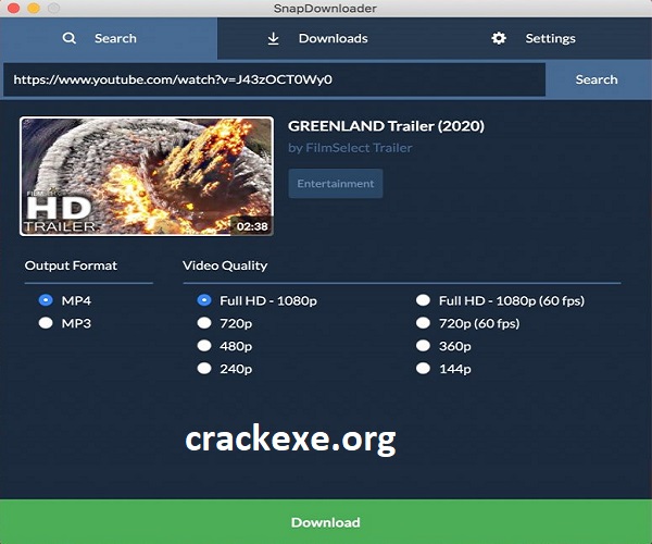 SnapDownloader 1.11.1 Crack Plus Activation Key 2021 Free