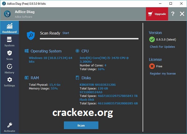 Adlice Diag 2.0.2 Crack With Serial Key 2021 Free Download
